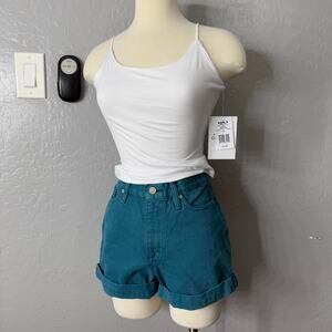 Juniors Harper and Ivy Contour Tank Top - Soft Stretchy Fit Chic, White, Small